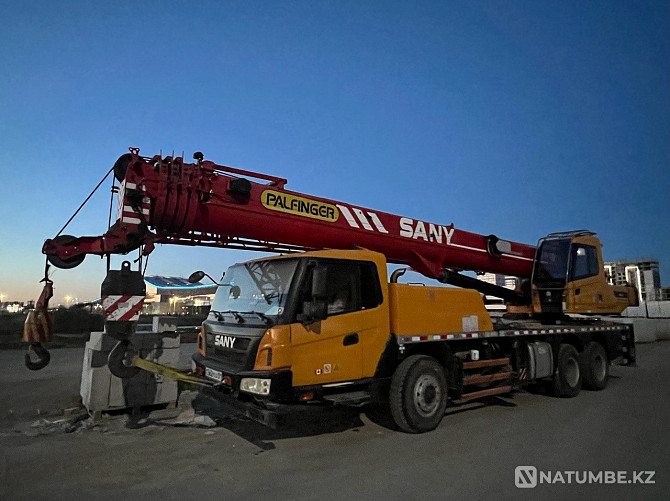 Truck crane 25 K5 rental services Astana - photo 3