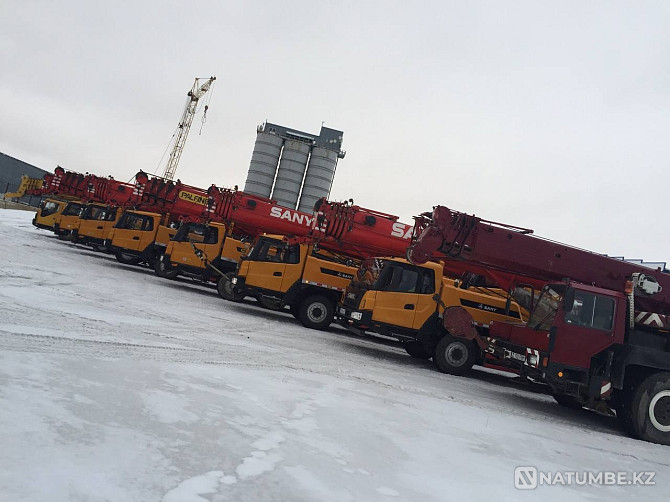 Truck crane 25 K5 rental services Astana - photo 6
