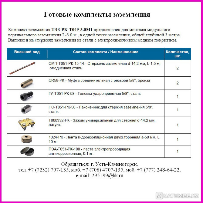 Скачать каталог Молниезащита в Казахстан Усть-Каменогорск - изображение 3