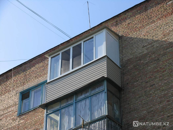 Turnkey balcony. Low prices. Promotion Karagandy - photo 1