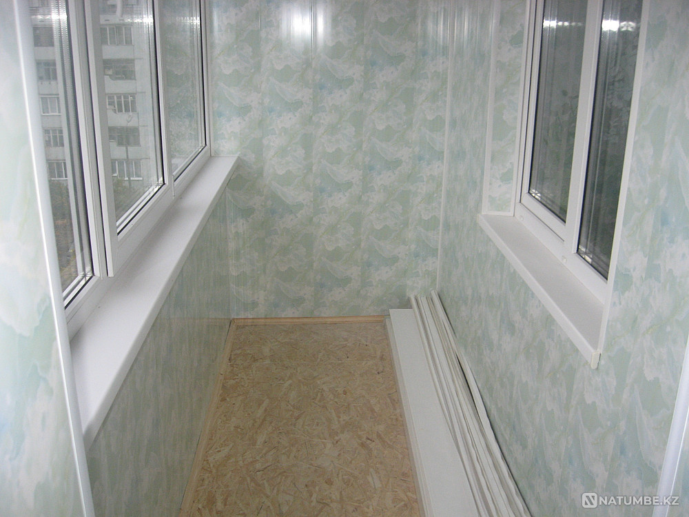 Finishing of balconies and loggias. Low prices Karagandy - photo 4
