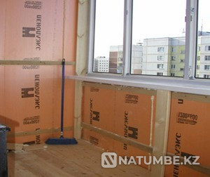 Insulation of balconies and loggias. Low prices Karagandy - photo 1