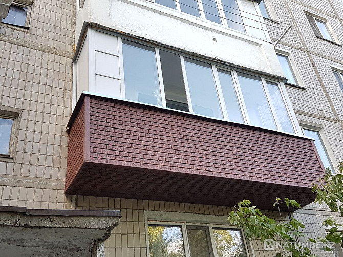 Siding on the balcony. Low prices Karagandy - photo 3