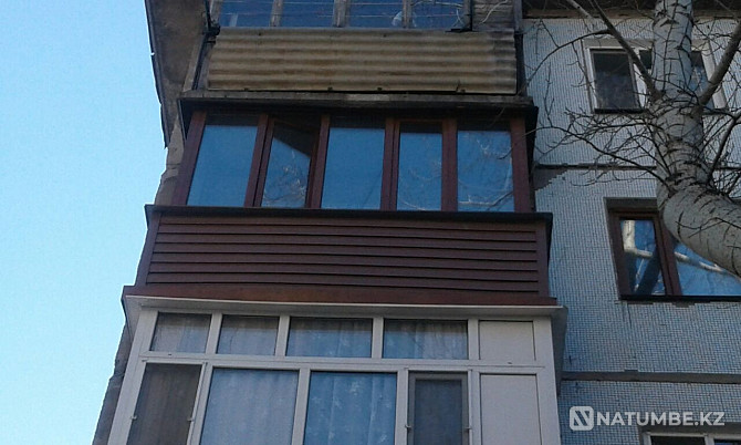 Siding on the balcony. Low prices Karagandy - photo 2