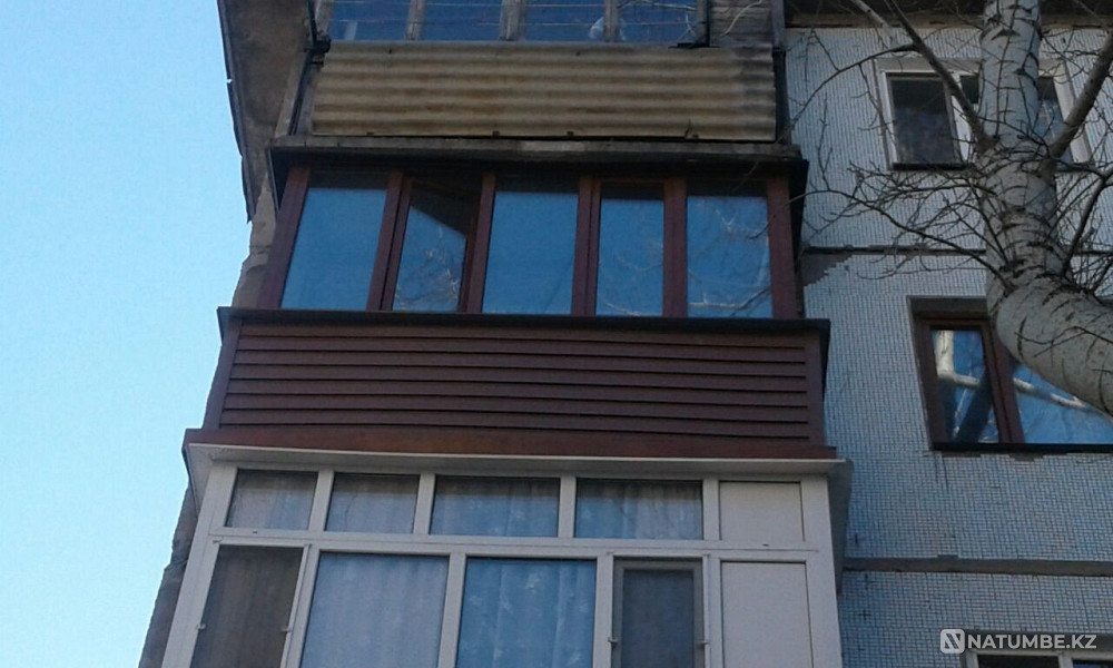 Сайдинг на балкон. Низкие цены Караганда - изображение 2