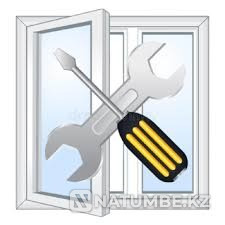 Repair of plastic windows and doors Karagandy - photo 1