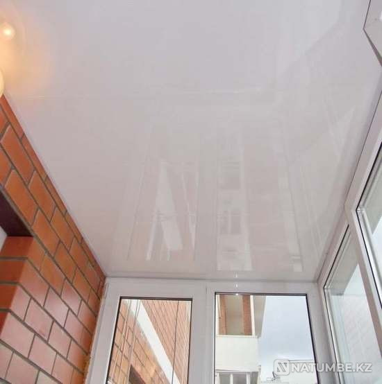 Finishing the ceiling of balconies and loggias Karagandy - photo 3