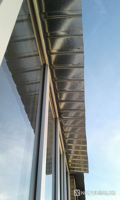 Крыша на балкон с отделкой потолка Караганда - изображение 2