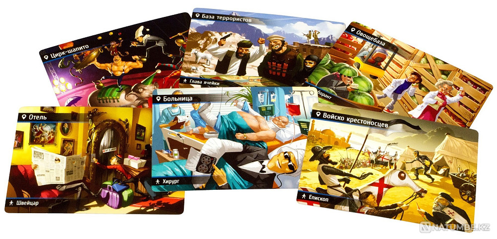 Board game: Find for a spy Almaty - photo 5