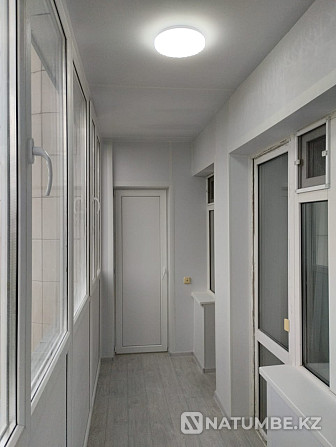 Обшивка балконной стены и откосы Караганда - изображение 2