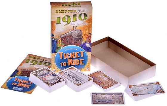 Ticket to Ride Америка. 1910. дополнение  Алматы