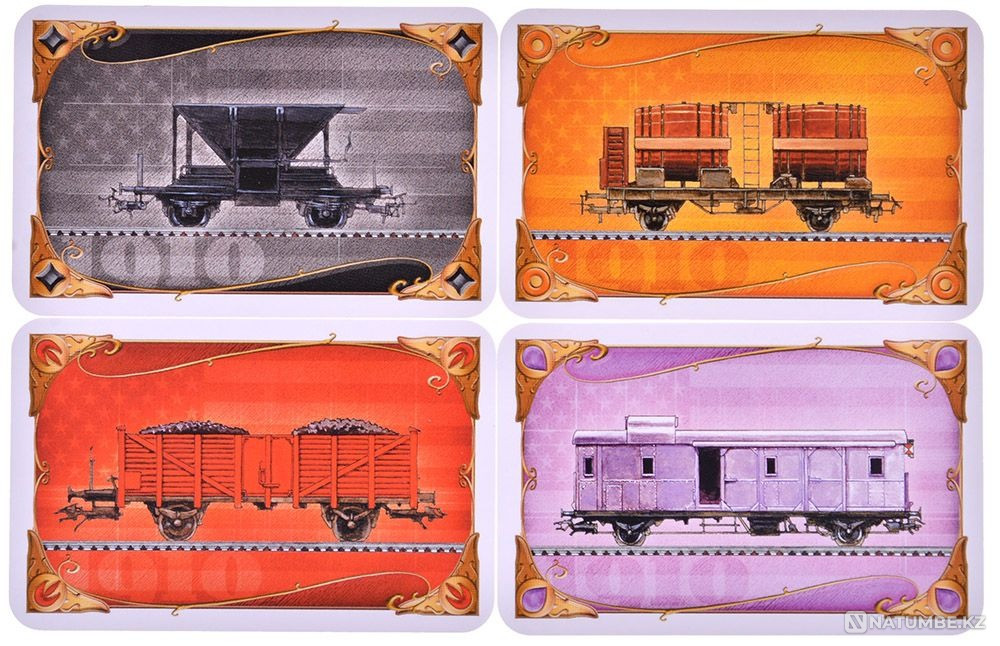 Ticket to Ride Америка. 1910. дополнение Алматы - изображение 4