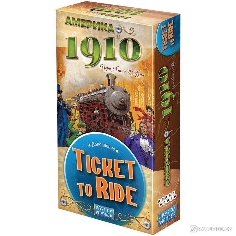 Ticket to Ride Америка. 1910. дополнение Алматы - изображение 6