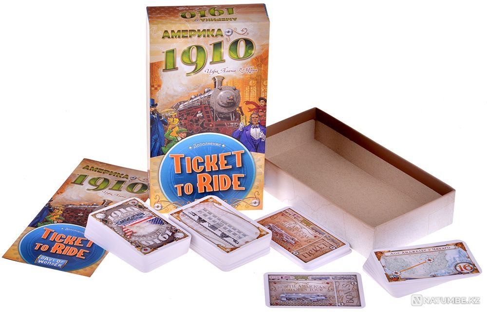 Ticket to Ride Америка. 1910. дополнение Алматы - изображение 1