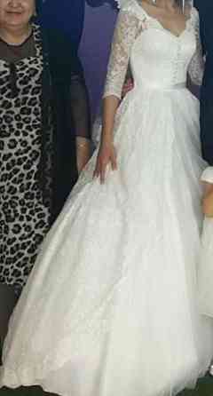 Шикарное итальянское свадебное платье Астана