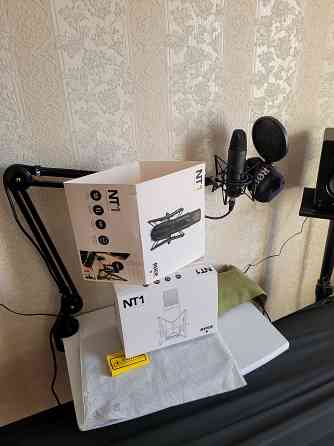Студия, микрофон, Rode NT1, M-Audio Кызылорда