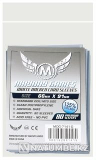 Протекторы: Белые 66x91 (80 шт.) Mayday Алматы - изображение 1