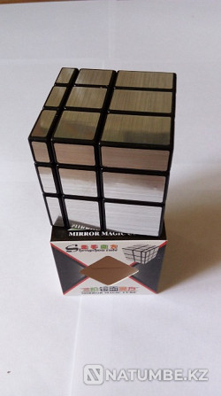 Кубик рубика зеркальный 3х3 silver Алматы - изображение 1