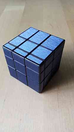 Кубик рубика зеркальный 3х3 blue синий Almaty