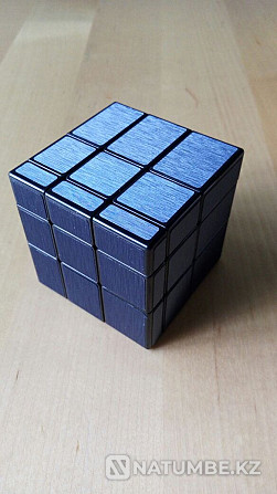 Кубик рубика зеркальный 3х3 blue синий Алматы - изображение 2