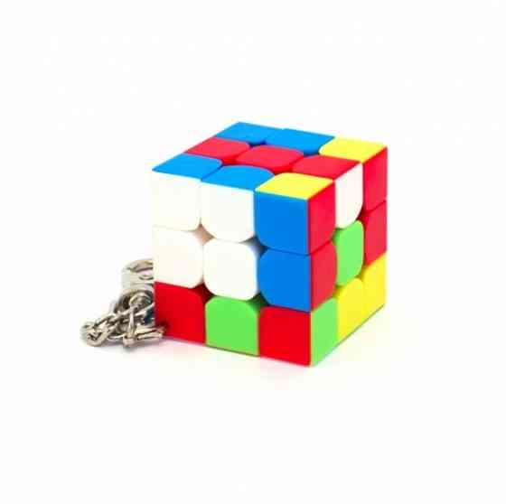 Кубик-рубика -брелок 3x3 (3, 5 см) | Yux Алматы