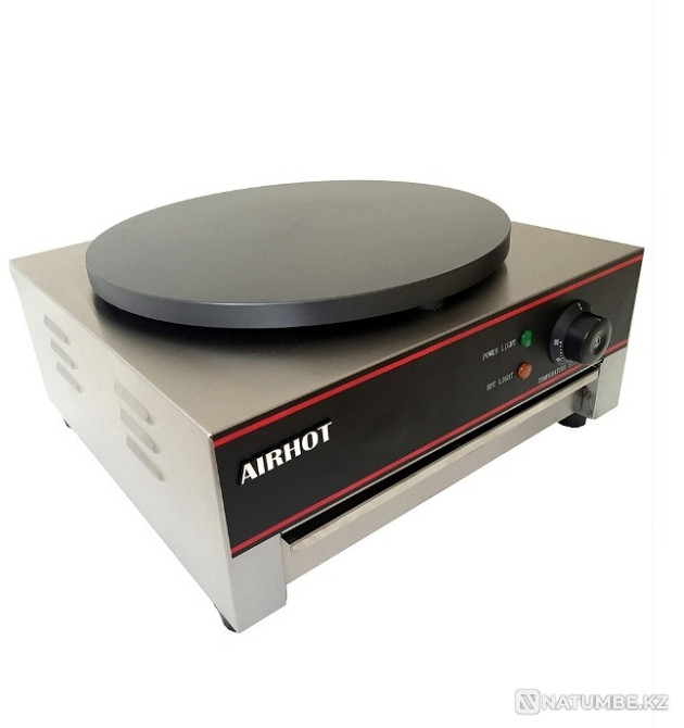 Pancake maker Airhot BE-1. Diameter 400 mm Te Almaty - photo 2