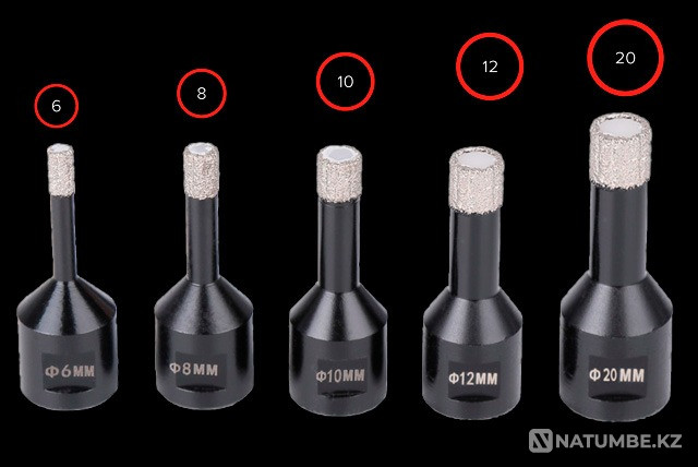 Алмазные коронки малые-KATANA Алматы - изображение 1