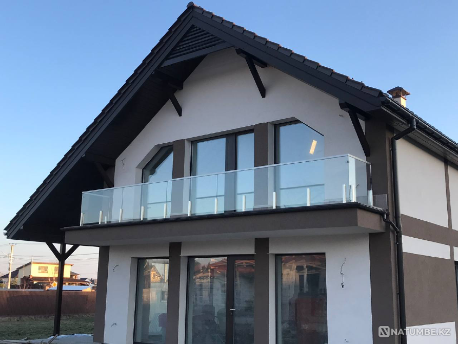 Glass railings and fences Astana - photo 2