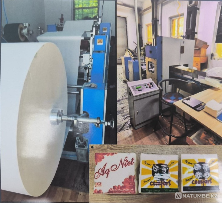 Production of toilet paper, napkins Almaty - photo 2