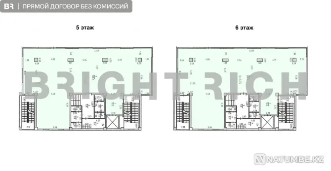 Сдается офис. Площадь 496 м² Алматы - изображение 7