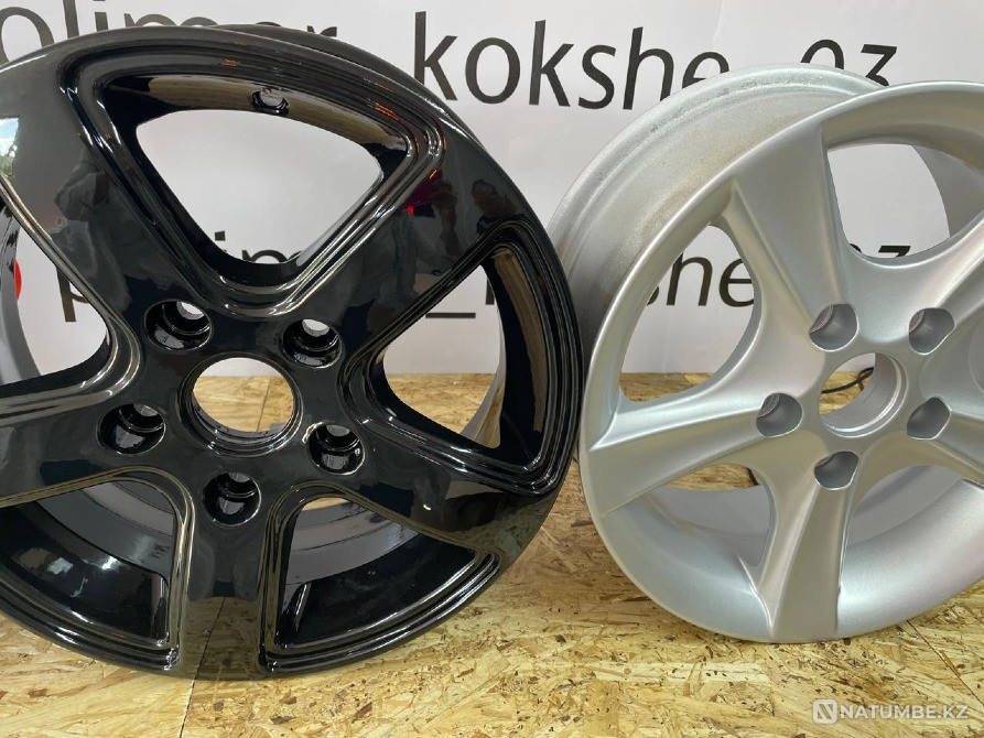 Polymer painting of wheels Kokshetau - photo 2