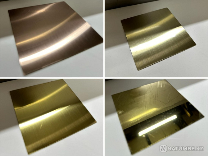 Decorative stainless steel sheets Almaty - photo 2