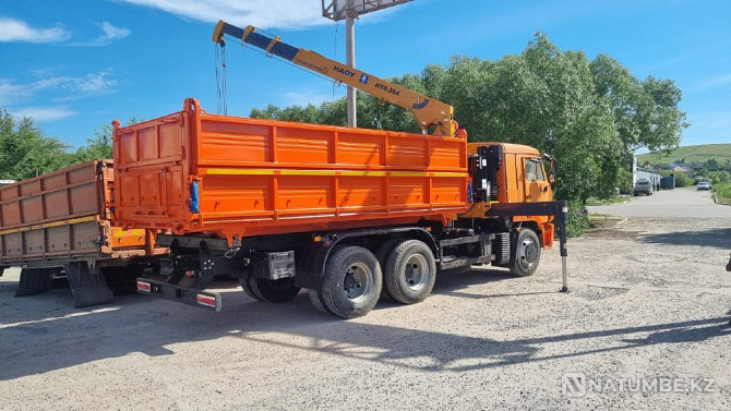 Dump truck Kamaz-45143 with a manipulator Almaty - photo 3