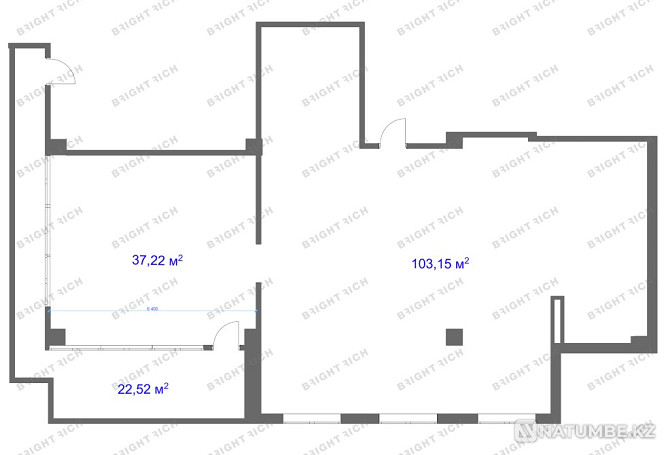 Сдается офис. Площадь 179.5 м² Алматы - изображение 14