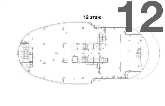 Сдается офис. Площадь 1236 м²  Астана