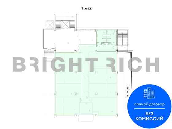 Сдается офис. Площадь 380 м² Almaty