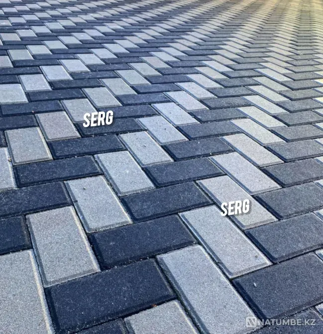 Vibro-pressed paving stones Almaty Almaty - photo 12