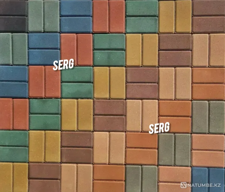 Vibro-pressed paving stones Almaty Almaty - photo 1