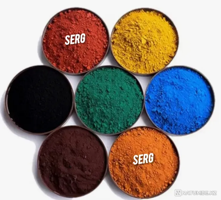 Бетонға арналған пигмент, пластификатор  Алматы - изображение 1