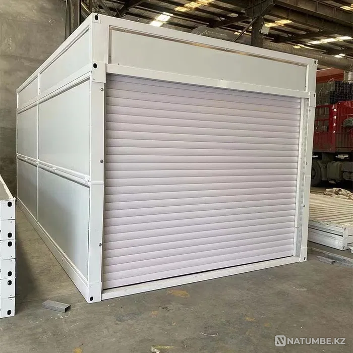 Folding garage with roller doors Astana - photo 1