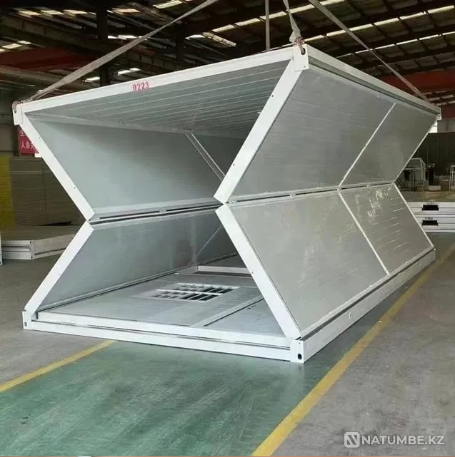 Folding garage with roller doors Astana - photo 3