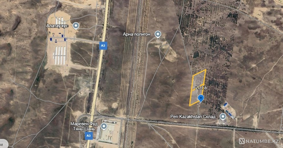 Plot for industrial base in Arna industrial zone Almaty - photo 1