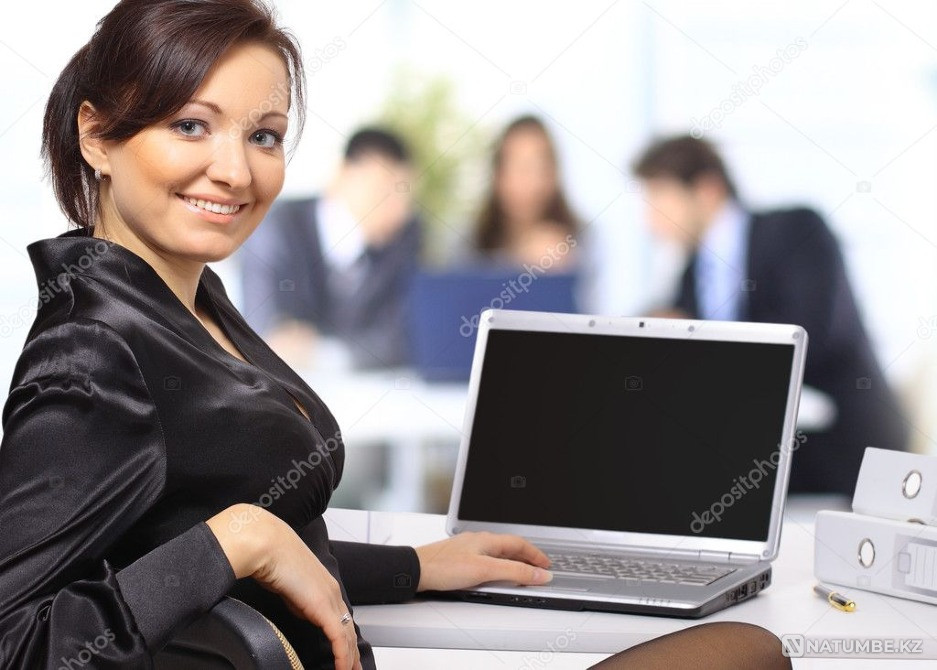 A female employee is required for documentation Shymkent - photo 1