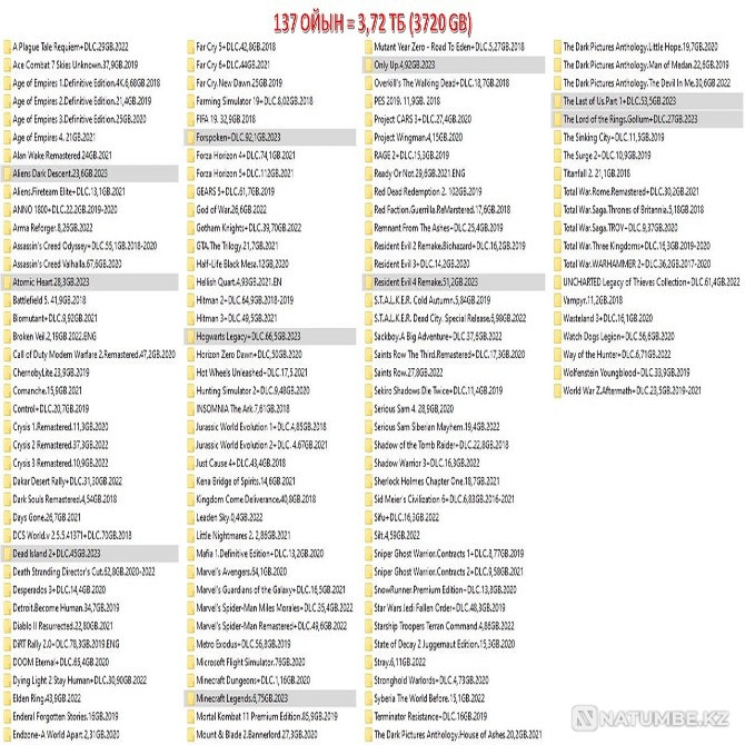 Запись новых компьютерных игр Алматы - изображение 1