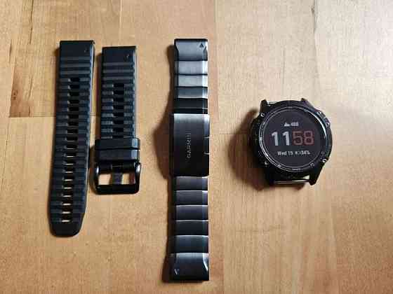 Garmin Fenix 6 Pro Solar titanium Астана