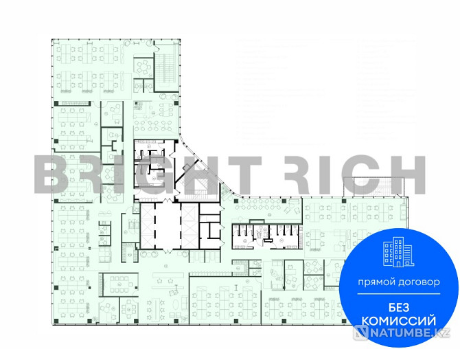 Сдается офис. Площадь 1500 м². Алматы - photo 5