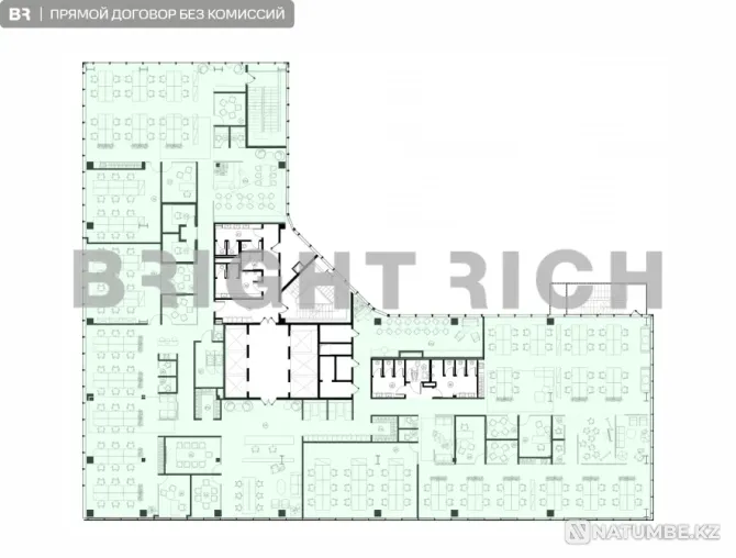 For rent office 1500 m2. Almaty - photo 5