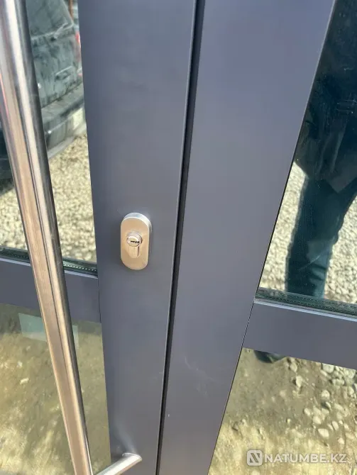 Двери алюминиевые, сборка и монтаж Алматы - изображение 3