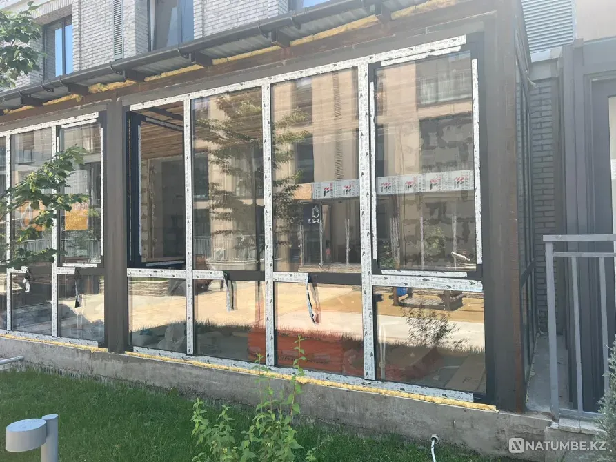 Алюминий терезелер, құрастыру және орнату  Алматы - изображение 1