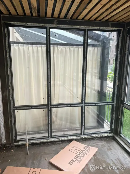 Алюминий терезелер, құрастыру және орнату  Алматы - изображение 5